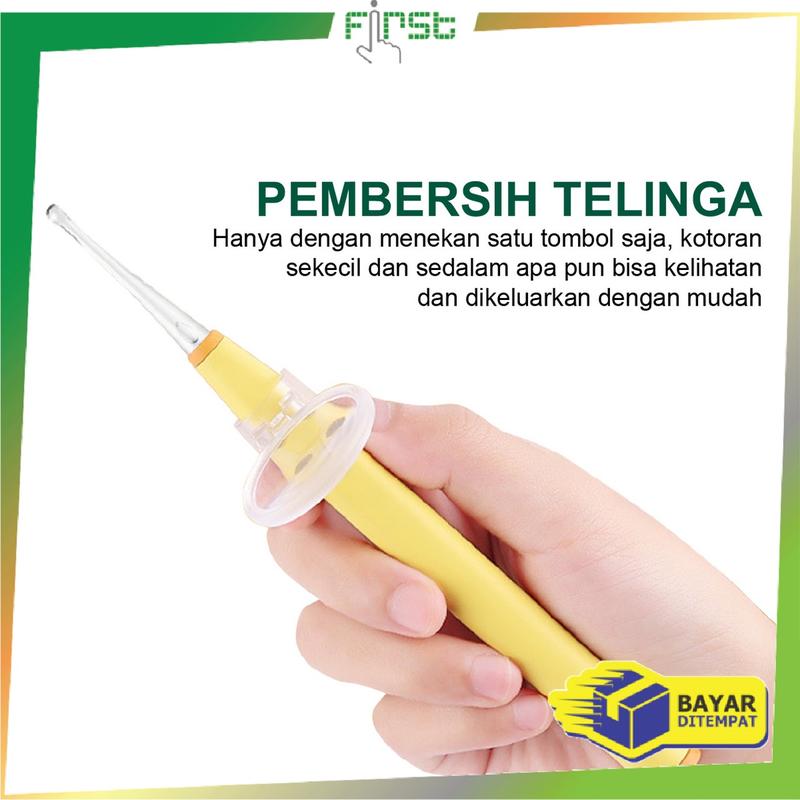 Product Introduction of [COD] FH C722 Pembersih Korekan Telinga Dewasa dan Anak dengan Lampu Senter Portabel Kuping 16