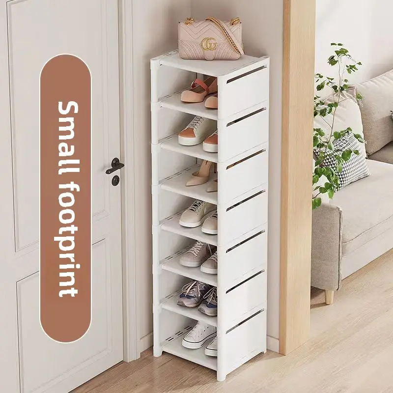 2024 New Arrival Hot Sale Shoe Rack Home Doorway Simple Entry Multi-Layer Shoe Rack Space Saving New Popular Storage Shoe Cabinet Organiser