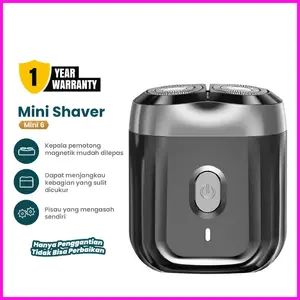 【QQ174】Alat Cukur Elektrik Mini Kumis & Jenggot 6 Portable Mini Shaver Waterproof Pencukur Kumis  C77 Bisa dicharge