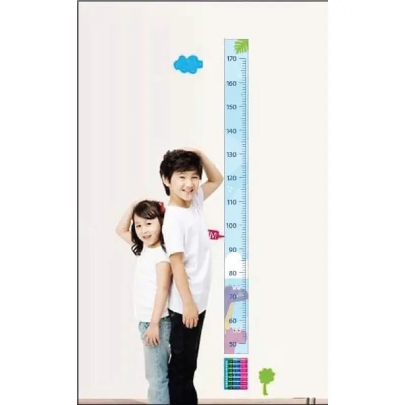 DECAL thước đo chiều cao cho bé yêu