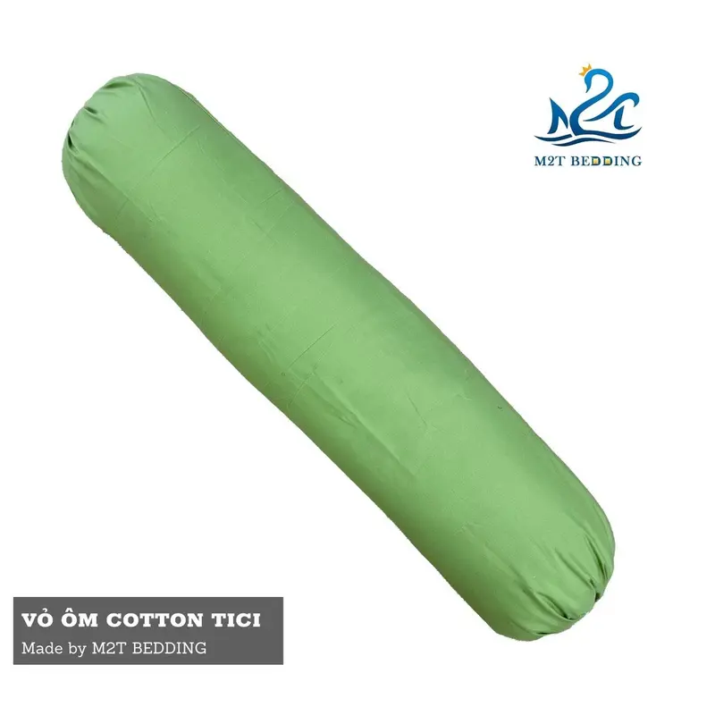 Vỏ gối ôm cùng màu với ga giường của bộ chăn ga gối - hỗ trợ may theo kích thước yêu cầu riêng 4