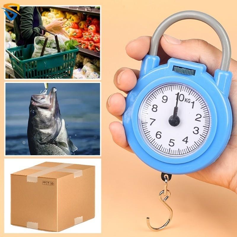 1Pc Portable Hanging Digital Spring Scale with Hook High Precision ...