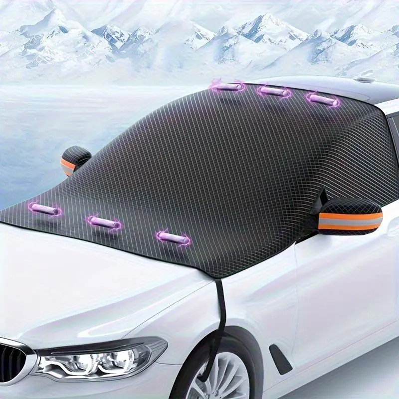 Car Windshield Sunshade, Thickened Aluminum Film Heat Insulation Car Front Window Sunshade, Universal Car Exterior Accessories