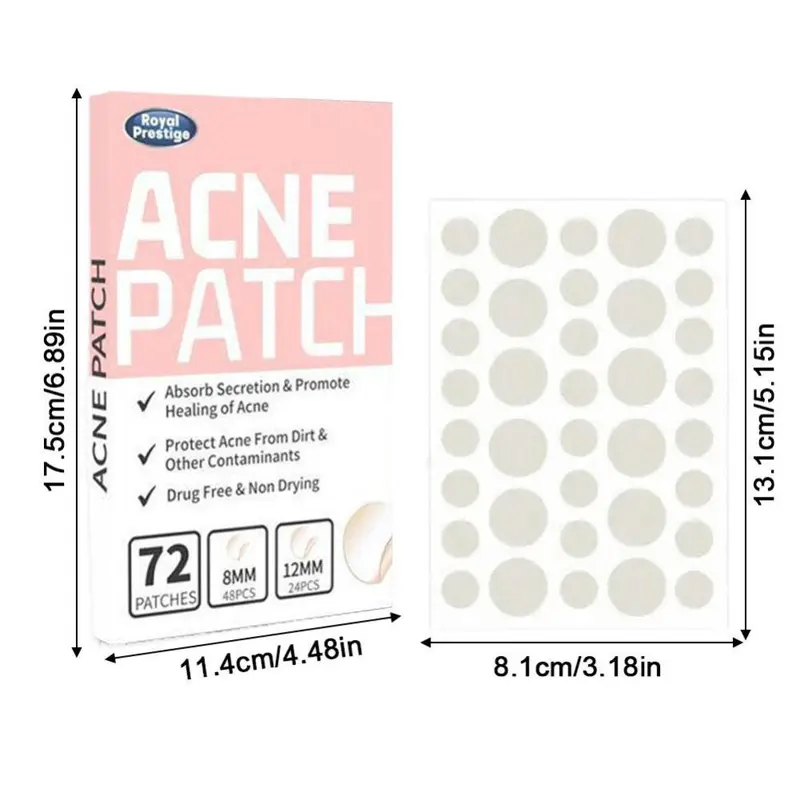 144pcs/112pcs/96pcs Acne Patch Colored Pimple Stickers Invisible Pimple Marks Acne Patch13 5