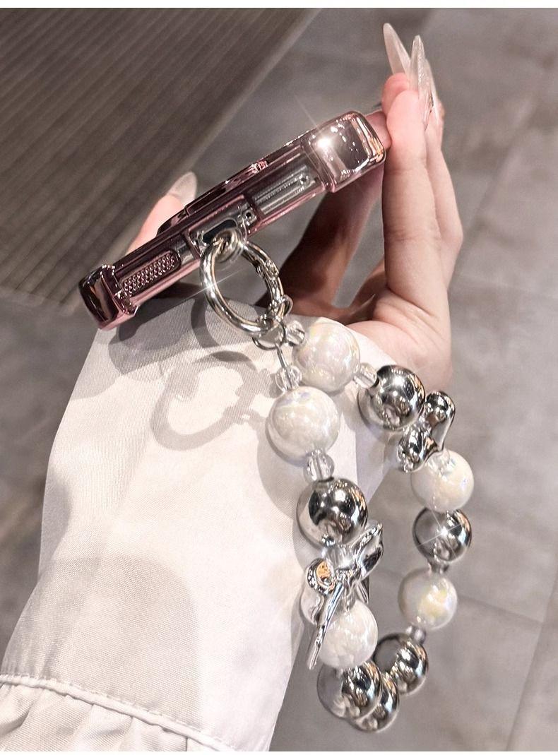 Product Introduction of Casing For OPPO Reno 12 Reno 12 Pro Reno 12F 5G Phone Case Electroplated Four Corner Anti Drop Flash Magnetic Suction Mobile Phone Holder Bracket Lanyard Shell Back Cover 5