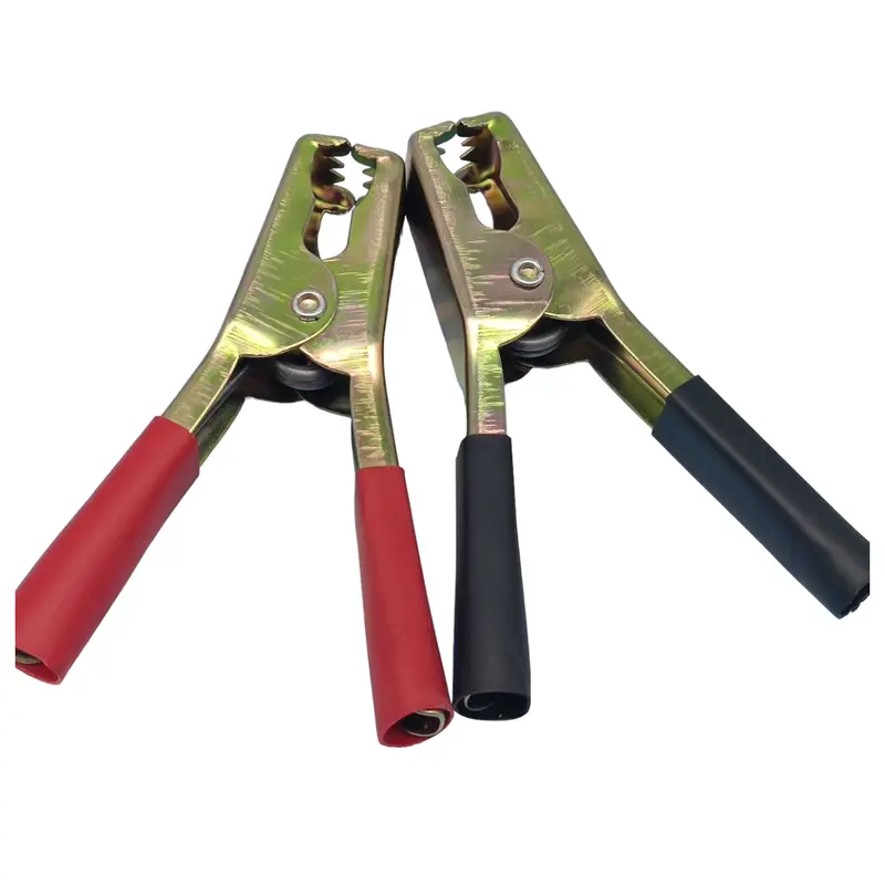 Kẹp ắc quy Acquy 100A Thép Không rỉ (Đỏ + Đen), 93mm, Lò Xo Cực Kì Khỏe. - Linh kiện điện tử QUỲNH DIỄN 2