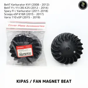 KIPAS FAN MAGNET PENDINGIN RADIATOR MESIN BEAT KARBU BEAT FI ESP SCOOPY ESP VARIO 110 ESP SPACY