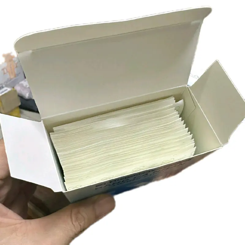 Băng dính cá nhân trong suốt hộp 100 miếng bản nhỏ 1,9x6,0cm không thấm nước dán chắc thông thoáng dùng trong sơ cứu sinh hoạt hằng ngày. 7