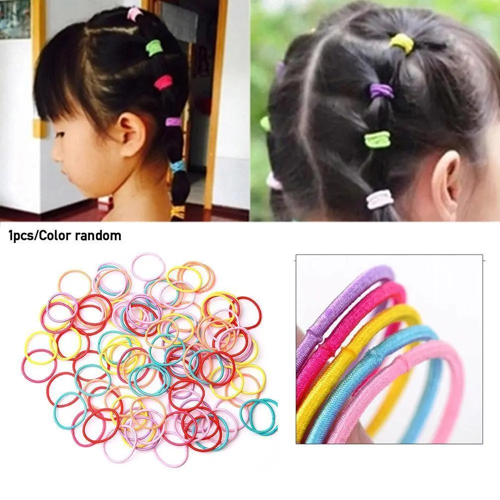 Băng Đô Cài Tóc Liền Mạch Cho Trẻ Em, Hàng Mới Về, Băng Đô, Băng Đô Độ Đàn Hồi Cao, Chất Liệu Cao Su, Không Làm Tổn Thương Tóc, K7F8