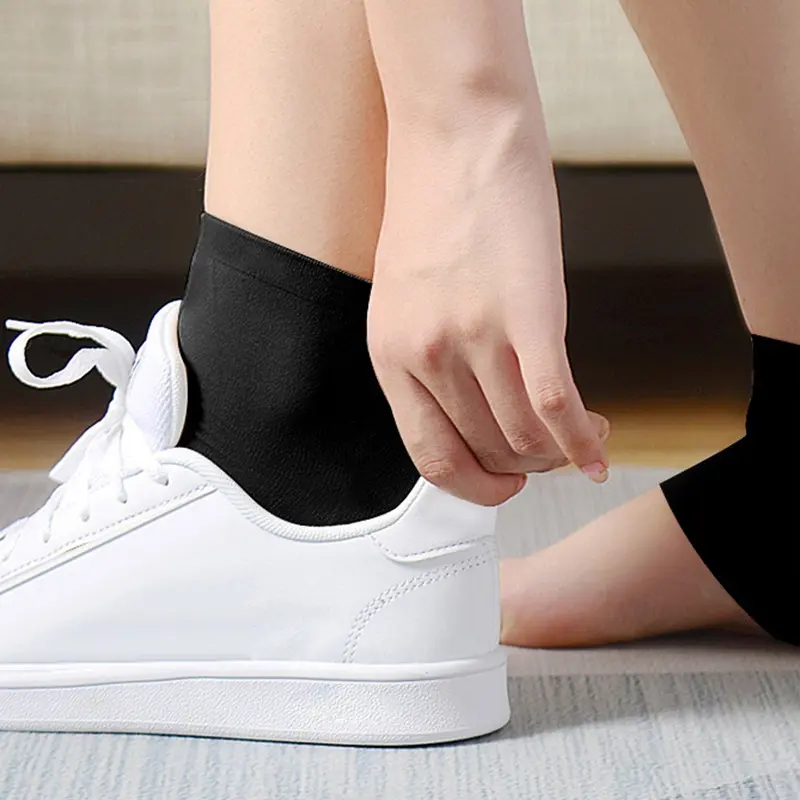 Tất Bảo Vệ Gót Chân, 1 Đôi, Co Giãn, Thoáng Khí, Chống Trượt, Chống Mài Mòn, Ngăn Ngừa Đeo Gót Chân, Chống Nứt Nẻ, Tay Áo Chăm Sóc Đế Chân, Unisex 7