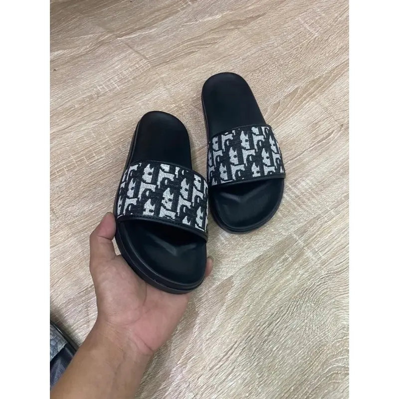 Dép quai ngang nam nữ dạng gò mẫu mới nhất năm 2024 - DéP - Slipper Đế Bằng Nhung 1