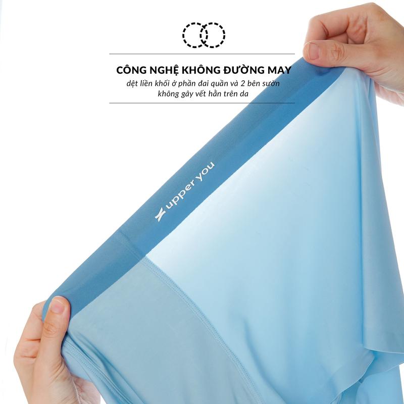 Product Introduction of Quần Lót Nam Boxer Airy Thun Lạnh Cao Cấp UPPER YOU Thoáng Khí Mát Lạnh Co Dãn 4 Chiều - BXM001 Sịp Quần Boxer Menswear 2
