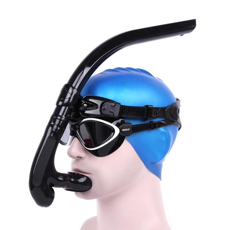Product Introduction of 2023 Professional Comfort For Beginners Swimming Diving Breathing Tube Snorkeling Dry Silicone Snorkel Sea Pool Diving Accessory 34