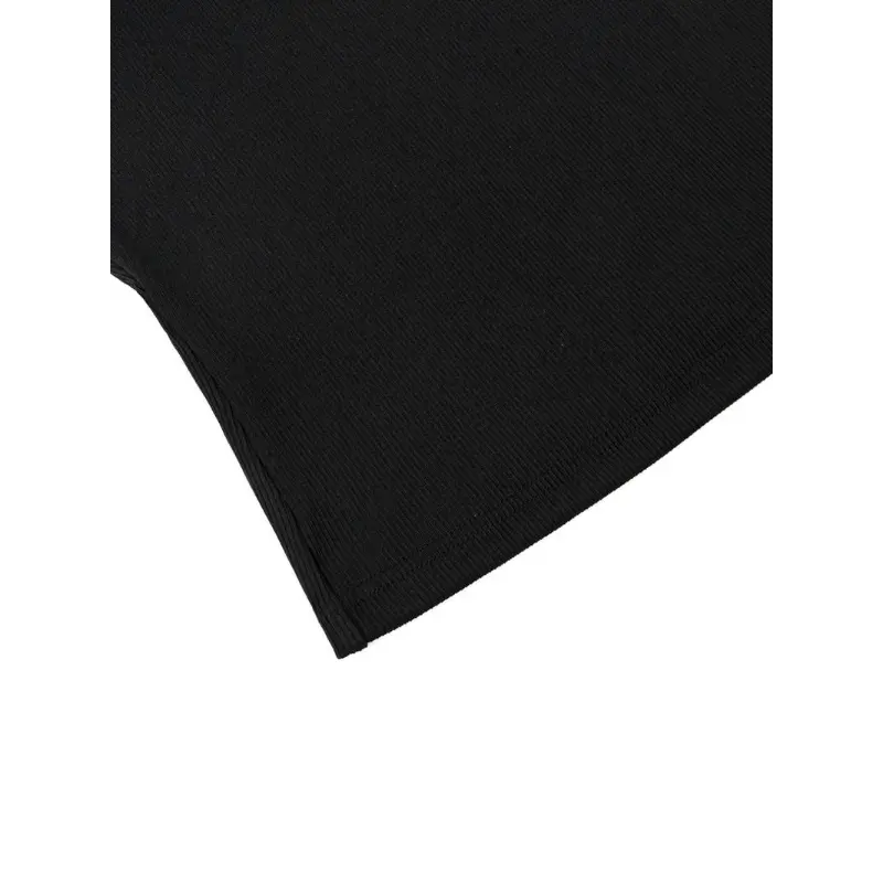 Product Introduction of Women's Plain Lace Trim Ribbed Crop Tee, Casual Short Sleeve T-shirt for Summer, Ladies Clothes for Daily Wear 7