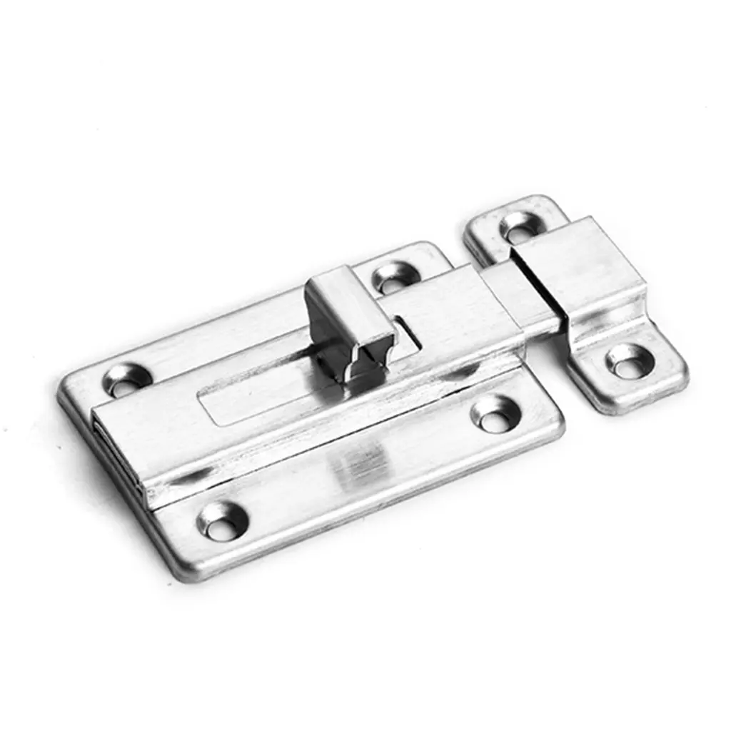 ZL - Chốt Bảo Mật, Trượt Bằng Thép Không Gỉ, Khóa Cửa An Toàn, Chốt Eas