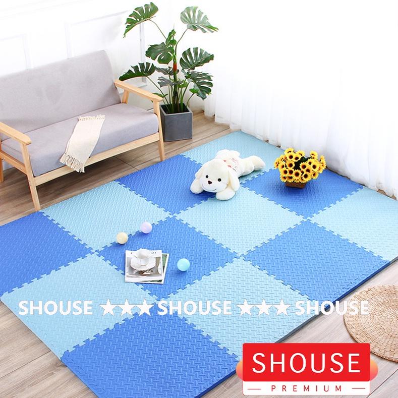 Thảm Xốp Ghép lót sàn 30x30 cm miếng dày 1cm tấm trải sàn cho bé vân gỗ gấp gọn xpe Đồ Chơi Kệ Chữ A 5