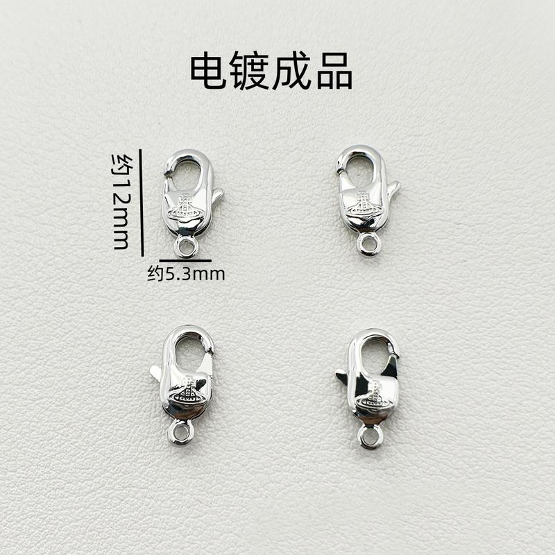 Yijia Brass Jewelry Clasp West Queen Electroplated Clasp DIY Bracelet Necklace Internet Celebrity New Clasp Accessories Finished Product 0