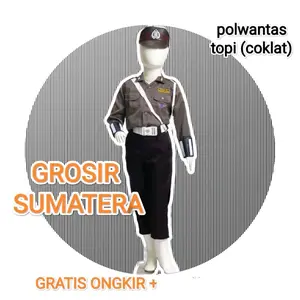 POLISI CILIK WANITA / POLWANTAS CEWEK / POLISI CEWEK CELANA / POLISI WANITA / SERAGAM PROFESI ANAK / CITA CITA / BAJU TK / POLANTAS anak anak seragam profesi aceh nias medan binjai riau dumai duri padang deli serdang serdang bedagai medan binjai langkat