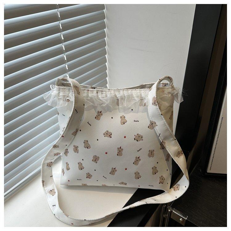 Product Introduction of Sewing Line Magnetic Snap Spring 2025 Women's Bag Shoulder Bag Personality Trend Large Capacity 10