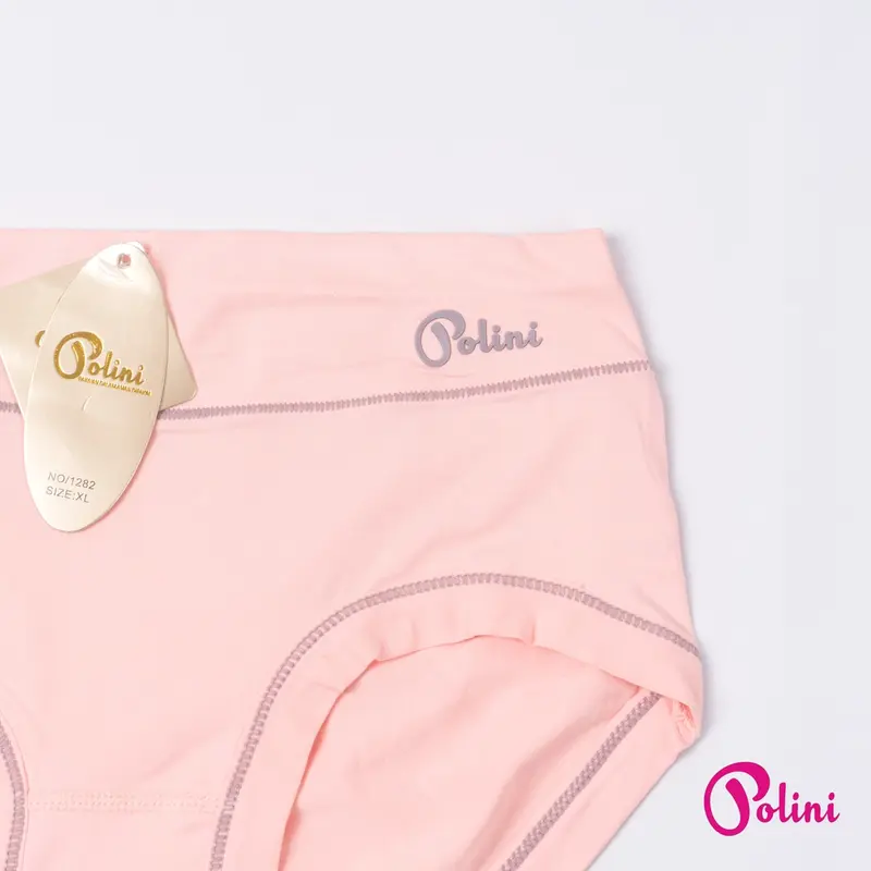 CELANA DALAM WANITA Dewasa KATUN SUPER SOFT POLINI CD PEREMPUAN IMPORT POLINI - 1282 Nyaman Motif Stretch Lembut Pendek 1