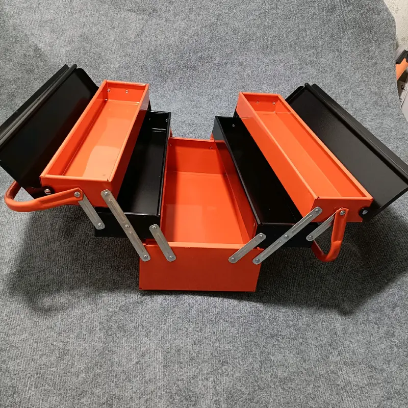 Thùng đựng đồ nghề cỡ 42*20*20  bằng Thép  3 tầng 5 ngăn đựng dụng cụ  tiện lợi độ bền cao hộp 8