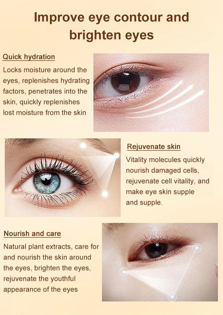 Dinkiss Eye Treatment Oil Improve Skin Radiance Reduce Wrinkles Relieve Puffiness