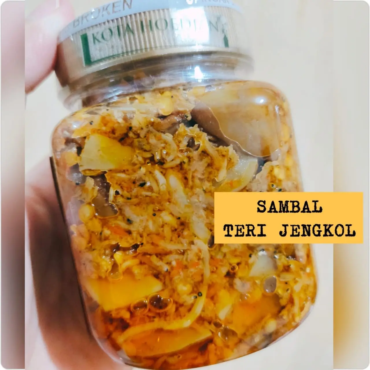 SAMBAL KOTA HOEDJAN - Sambal Teri Jengkol