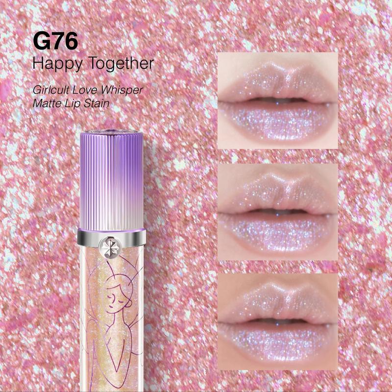 Girlcult Long-lasting Matte Lipstick, Water Proof Matte Lip Balm, Easy Coloring Lip Sticks, Moisturizing Matte Lipstick, Suitable for All Occasions Lip Makeup, Girls and Women Makeup Accessories, Makeup 5