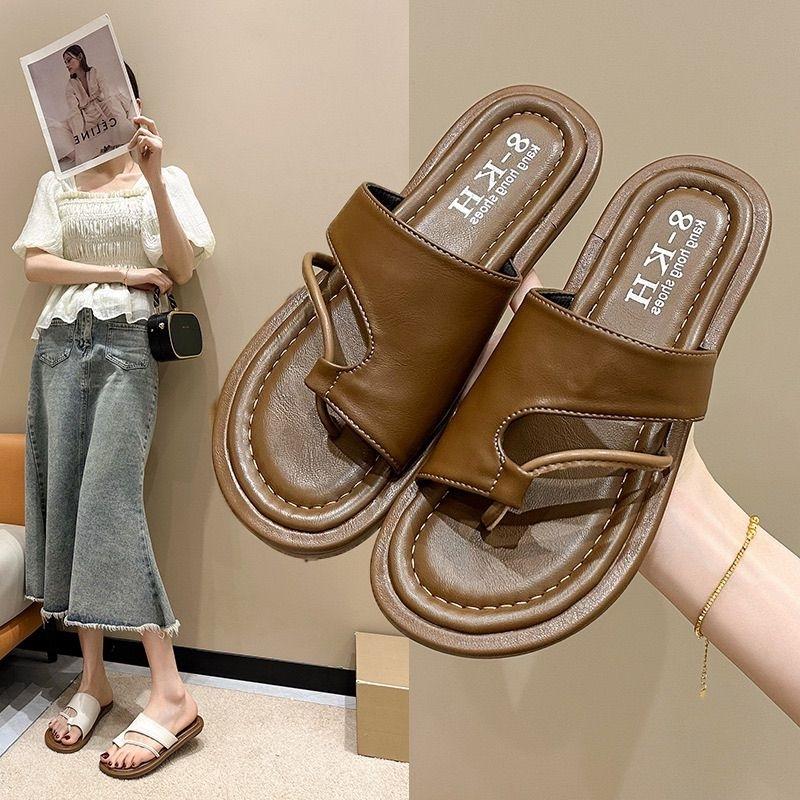 Dép tông đi biển dễ thương mềm nhẹ giá rẻ dễ đi Nữ DéP Shoes GiàY Sandal Nhung 7