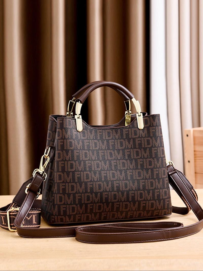 Product Introduction of Women's Fashionable Bow Decorated Handbag & Clutch Bag & Wallet, Casual Versatile Pu Leather Bag Set, Trendy All-match Bag Set for Daily Use 4