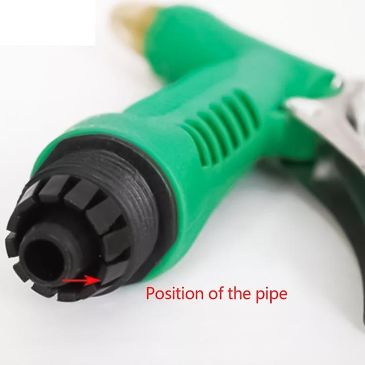 Vòi xịt nước tăng áp, vòi phun nước rửa xe, rửa nhà áp suất cao giúp đánh bay vết bẩn dễ dàng, thiết kế lắp đặt đơn giản 8