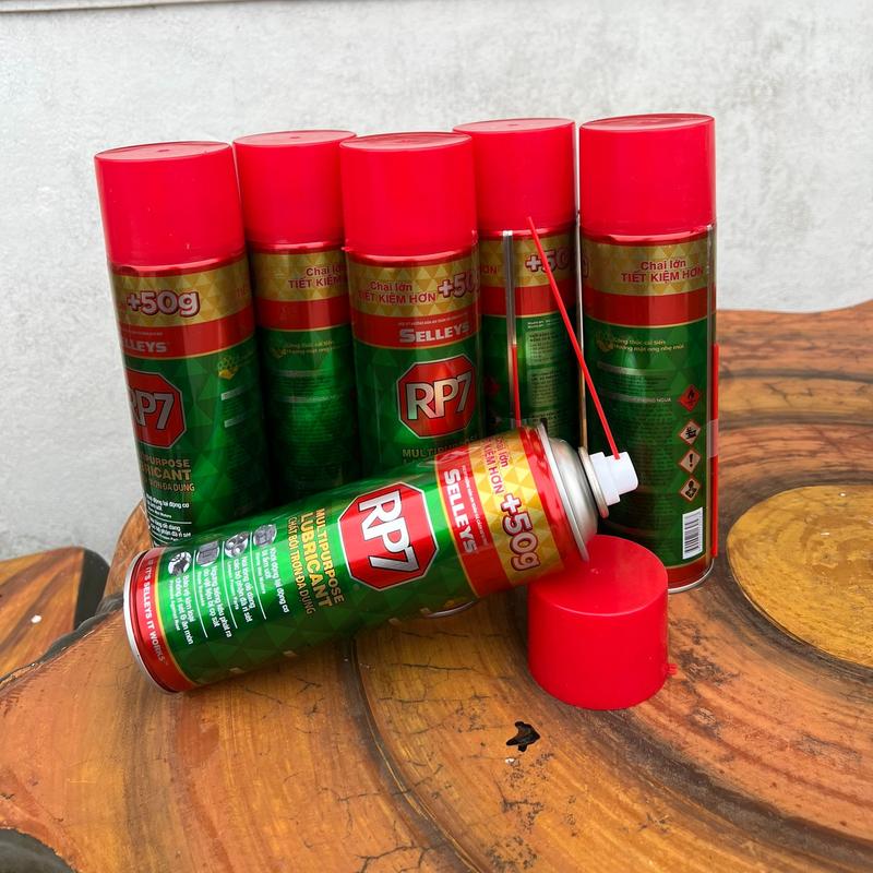  COMBO 3-6-12 Chai - Xịt Bảo Dưỡng Rp7 Chống Rỉ Sét Loại Tốt 350gr + 50g  493ml  
