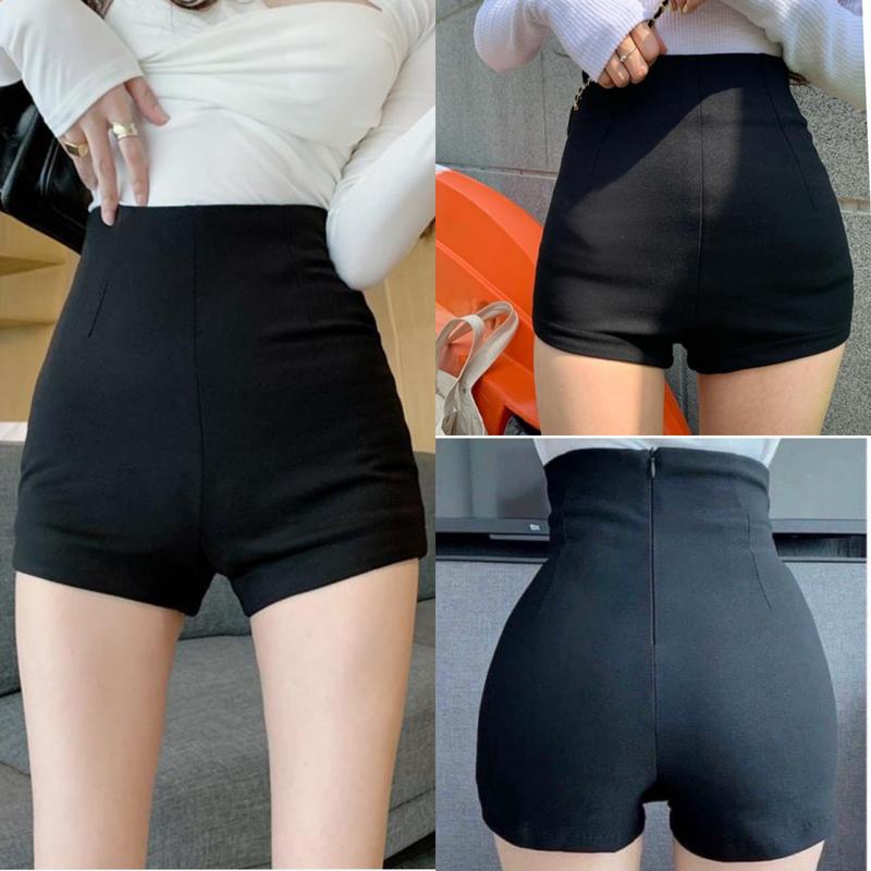  Quần Đùi Short Idol Cạp Cao Tôn Dáng Vải Umì dày co giãn 4 chiều dáng ôm Quần sooc nữ mặc ở nhà Đi biển Đẹp Women Umi quan ngan nu 