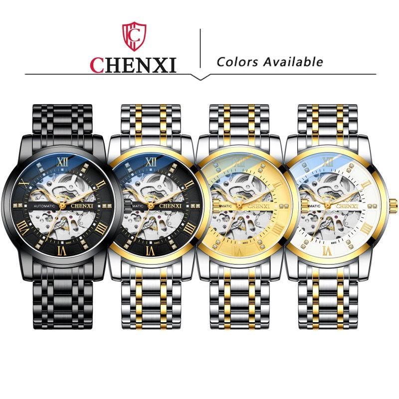 Đồng Hồ Cơ CHENXI X9 Dây Thép Không Gỉ Thanh LỊch TẶNG KHĂN MỊN LAU, HỘP ĐỒNG HỒ( SỐ LƯỢNG QUÀ TẶNG CÓ HẠN, KIỂM TRA GIỎ HÀNG TRƯỚC KHI THANH TOÁN ) đồng  hồ