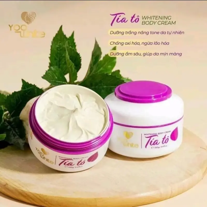 Kem Body Tía Tô…Hỗ Trợ Dưỡng Da Giúp Dưỡng Ẩm - Trắng Da ( hộp 150g