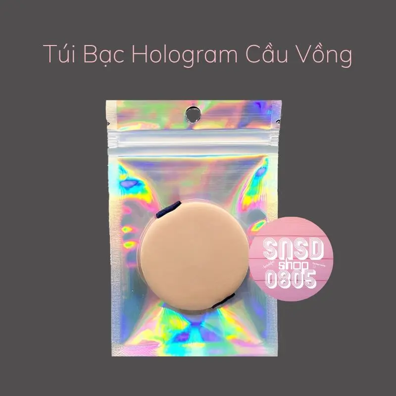 [SS originality]  (Nhiều Size - Mẫu) Túi Zip Hologram Nhiều Màu, Màu Pastel Macaron, Phong Bì, Đồ Gói Photocard, Postcard, Polaroid, Túi Gói Trang Sức 8