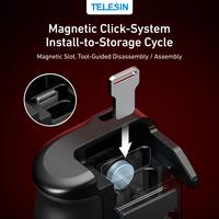 Gambar Telesin StreetGrip Kit Handle Set Action Camera For DJ! Osmo Action 3 / 4 / 5 Pro Light Feather Series All Aluminum Model - S6-FMS-22-TDJ dari Brica Berrisom Kab. Tangerang 3 Tokopedia