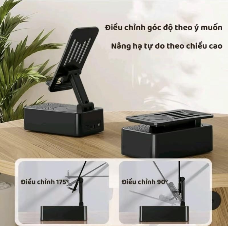 Product Introduction of Loa Bluetooth 3 Trong 1 Tích Hợp Sạc Dự Phòng K1, Làm Loa Phát Nhạc, Giá Đỡ Điện Thoại Chống Trượt Có Thể Gập Lại Nghe Nhạc Củ Loa 18