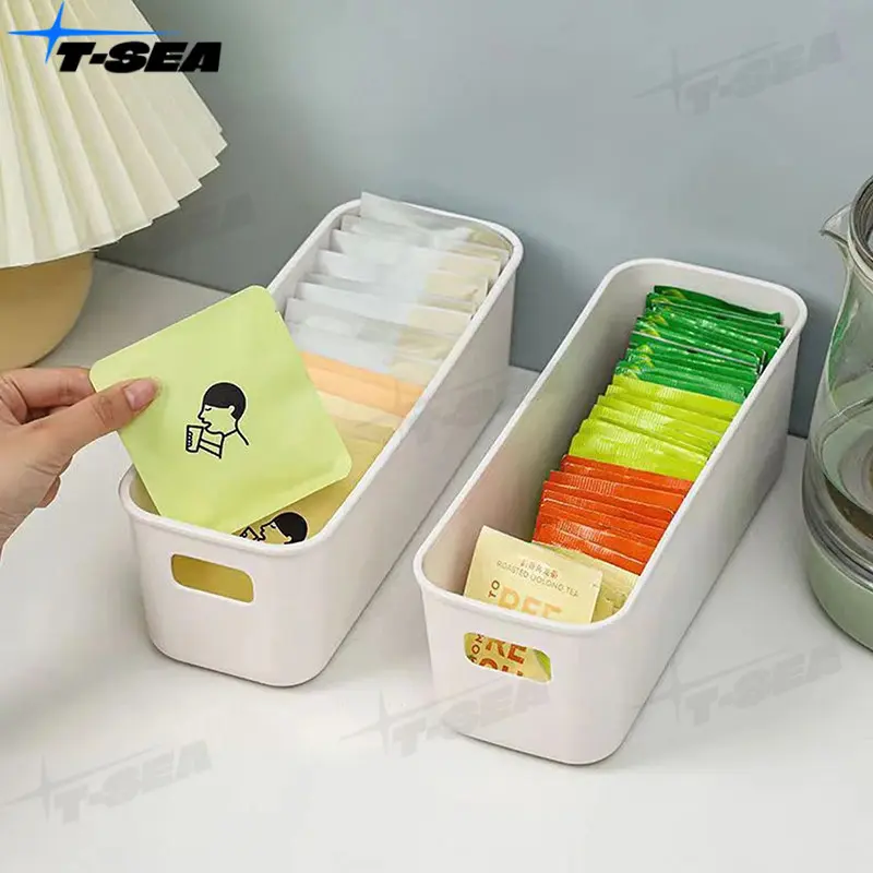 T-SEA  Storage Box Organizer Kotak Penyimpanan Bin Pantry Multifungsi / Kotak Plastik Keranjang Penyimpanan Serbaguna