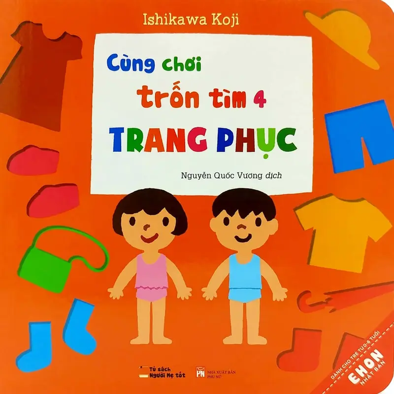 Sách - Ehon Nhật Bản cùng chơi trốn tìm - lẻ tùy chọn bộ 11 cuốn 1