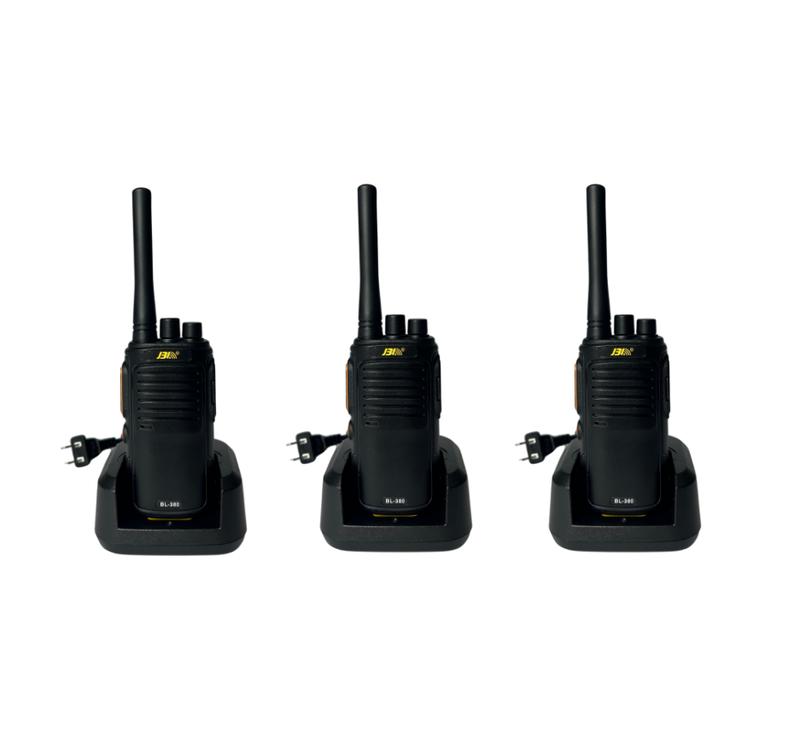 Bộ đàm BL-380 tự dò tần số cự ly liên lạc 3km trong tòa nhà 15 tầng 4