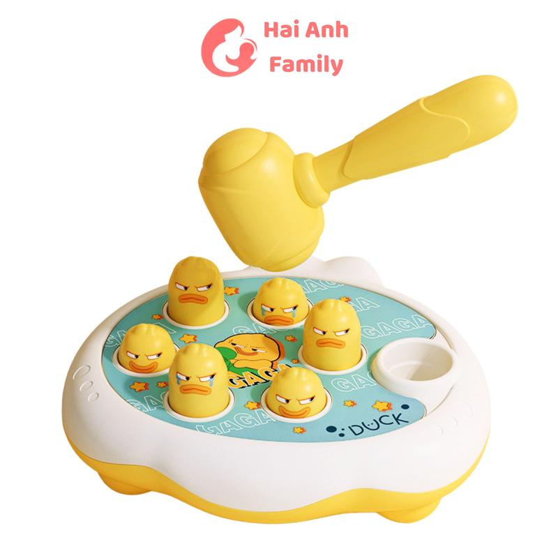 Đồ chơi đập chuột cho bé luyện khả năng phản xạ, phát triển giác quan giai đoạn 1-5 tuổi (2 búa)