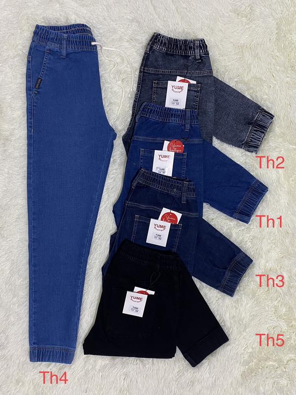 Quần Jean Lưng thun YUME JEAN BIGSIZE  Có size từ 30-44 cho người 120kg trở lại [FREESHIP Khi Mua Hàng] Vải dày và co giãn 5