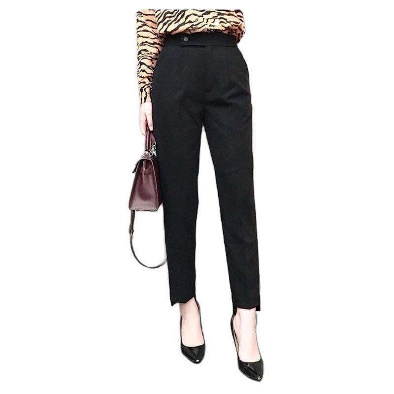  QUẦN BAGGY GẤU LỆCH CÚC LỆCH M02 Pants Nữ Quần Có Túi 