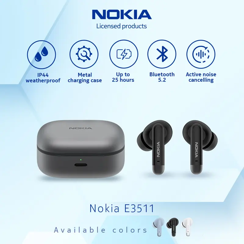 Nokia E3511 ANC True Wireless Earphones TWS Low Latency HD 6