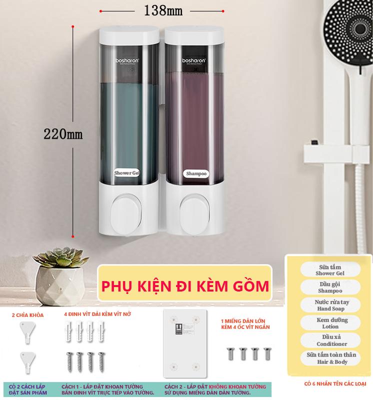  Hộp Đựng Xà Phòng Hộp Dầu Gội Sữa Tắm Hàng Nhập Khẩu Cao Cấp Nhà Tắm 