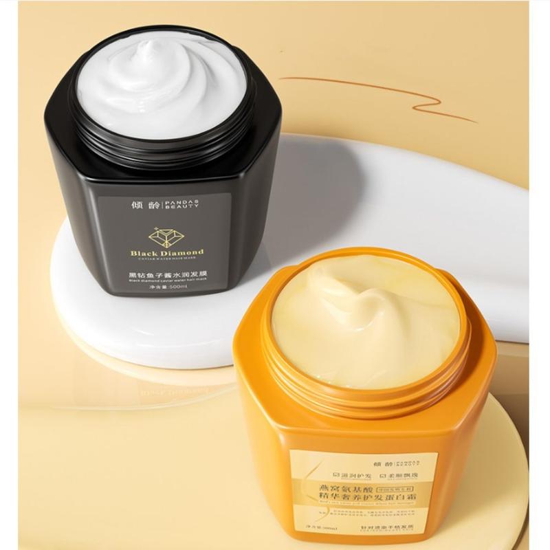 Product Introduction of New 500ml Hair Care Facial Mask Deeply Nourishes Improves Irritability Hair Repair Mask Damaged Care Large Capacity Hair Care Cream for Hair 16