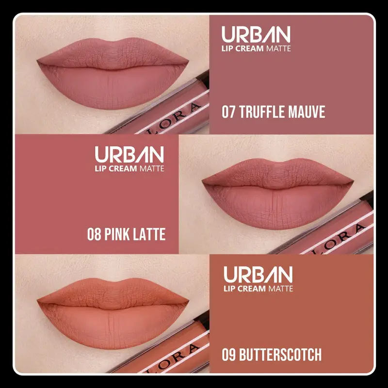 cod original IMPLORA (BPOM) urban Lipcream Mate Termurah Tahan Lama Kering Lipstick 3