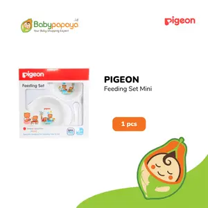 PIGEON Feeding Set Mini / Paket Perlengkapan Makan - D0000025