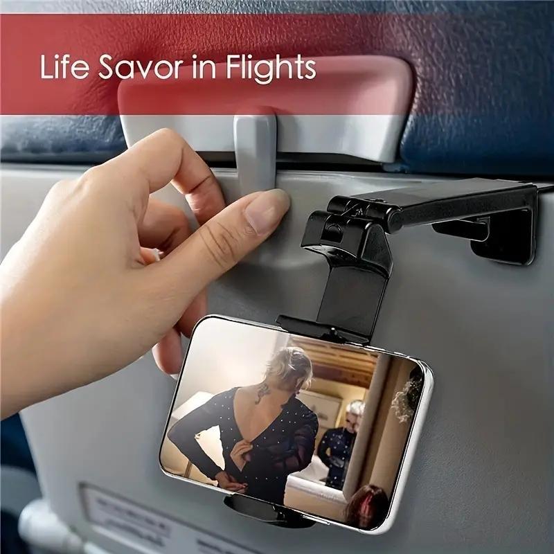 360 Degree Rotatable Phone Holder, 1 Count Universal Multi-angle Adjustable Phone Stand, Phone Accessories for Flying Traveling, Business Trip, Boyfriend Gift 3